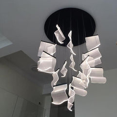 Duplex Building Chandelier Simple Modern Nordic Light Luxury