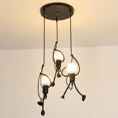 Indoor villain pendant light