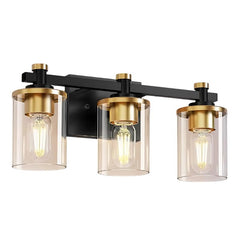 3 Light LED Wall Sconce for Bathroom, Mirror, Vanity