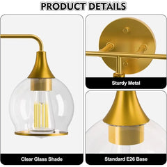 Globe Glass Wall Sconce