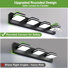 Rustic bathroom vanity light