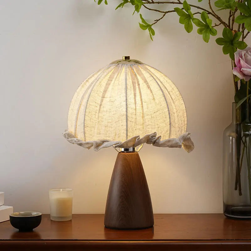 AC powered table lamp