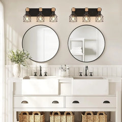 Farmhouse Vanity 3 Light - Wall Lighting for Bedroom, Hallway, Living Room