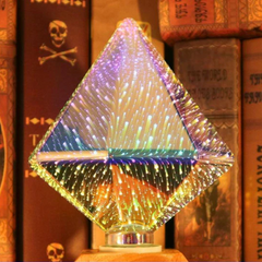 3D Fireworks Decorative Light Bulb Christmas Lights