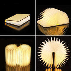 USB Recharge Folding Book Light