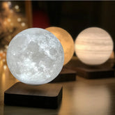 Customized Creative 3D Magnetic Levitation Moon Lamp