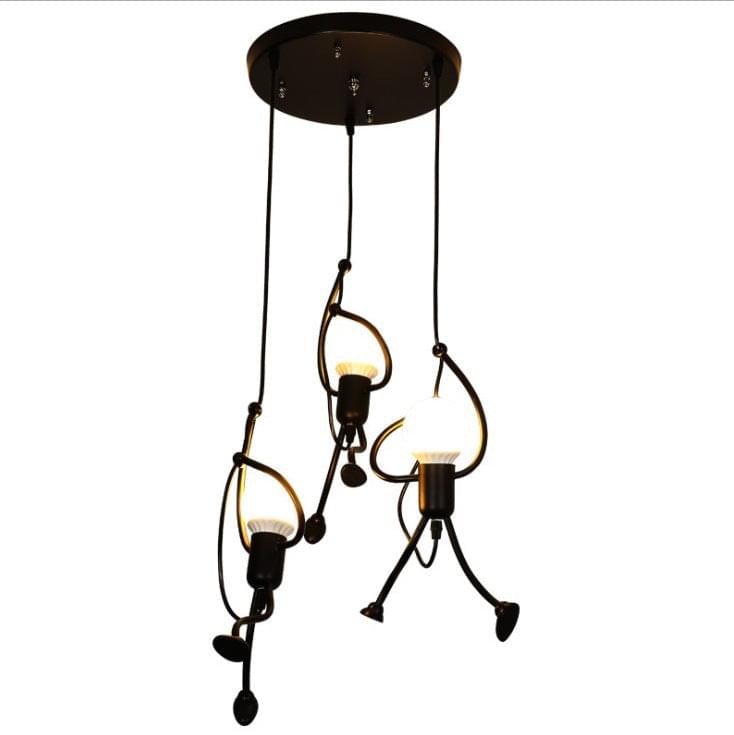 Indoor villain pendant light