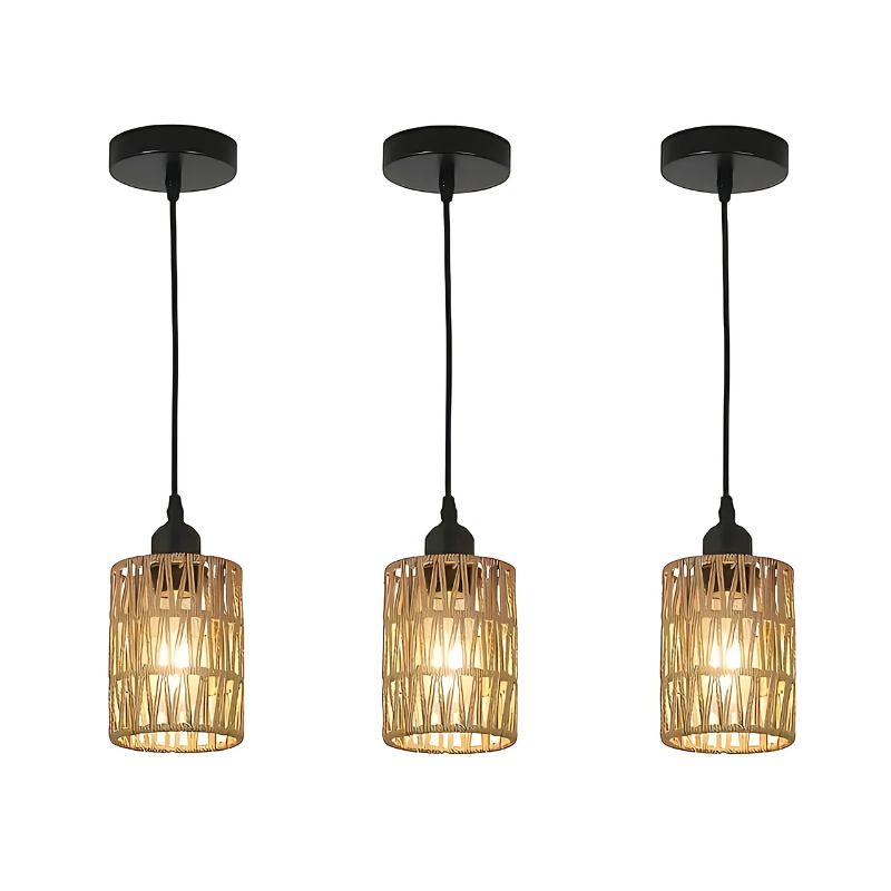 paper rope chandelier

