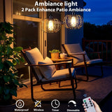 waterproof patio light

