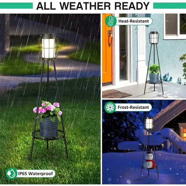 solar patio decor

