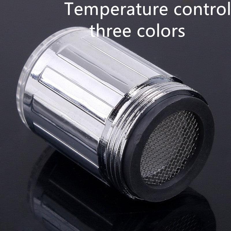 Intelligent LED Temperature Sensitive Faucet Shower 3-Color Light-up