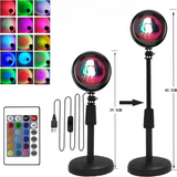 Sunset Projection Lamp Rainbow Atmosphere Night Light