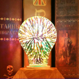 3D Fireworks Decorative Light Bulb Christmas Lights