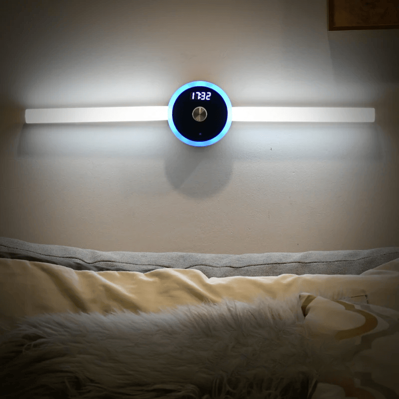 Smart Cabinet Light Clock Timing Sensor Light