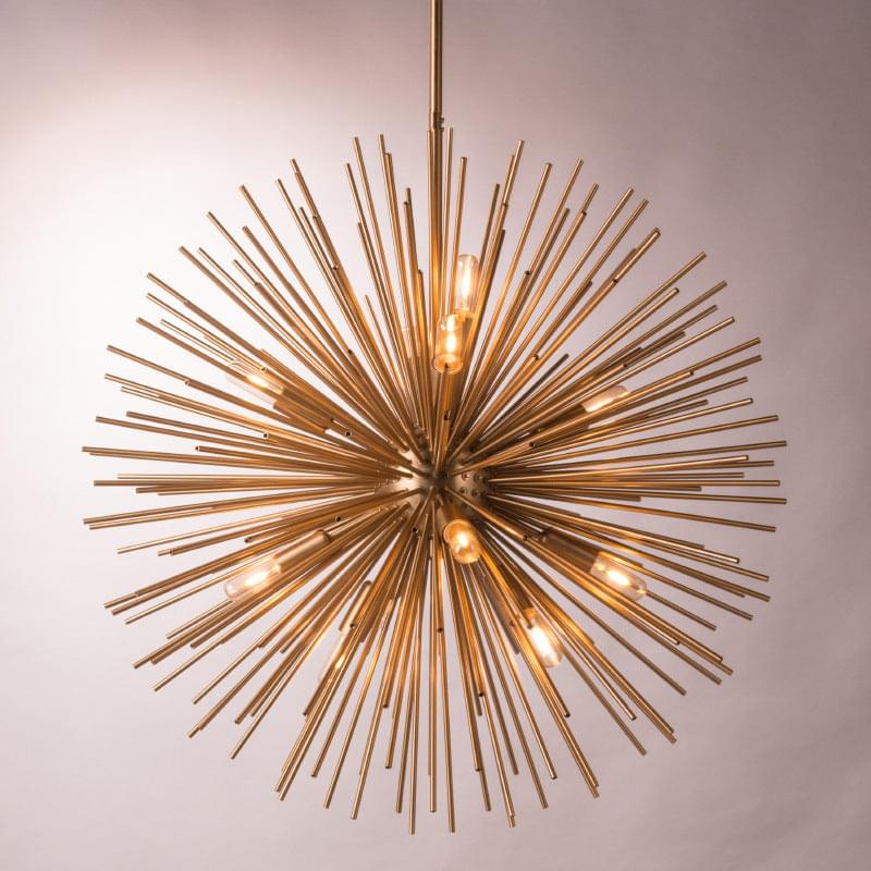 Geometric Ball Sample Room Chandelier