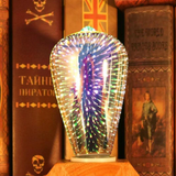 3D Fireworks Decorative Light Bulb Christmas Lights