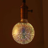 LED Light Bulb 3D Decoration Bulb Firework