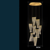 Duplex Building Chandelier Simple Modern Nordic Light Luxury