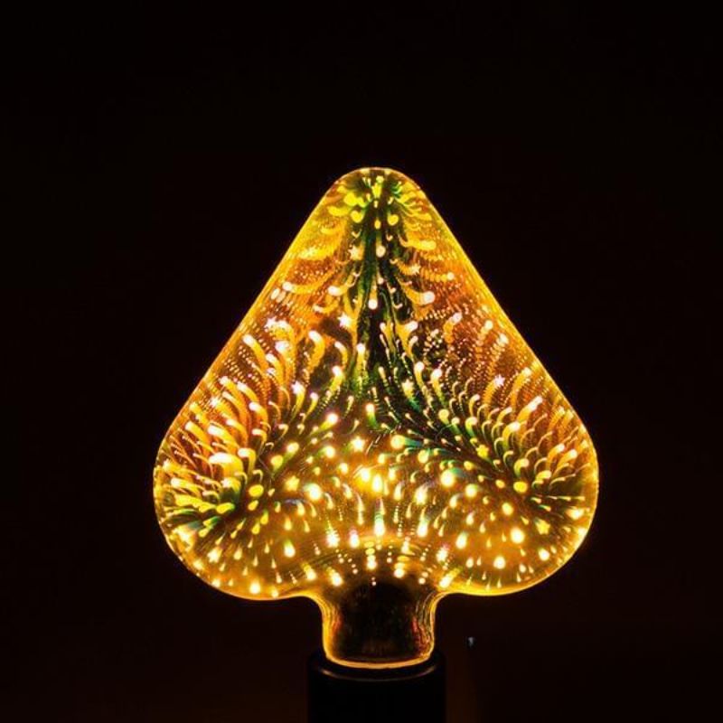 LED Light Bulb 3D Decoration Bulb Firework