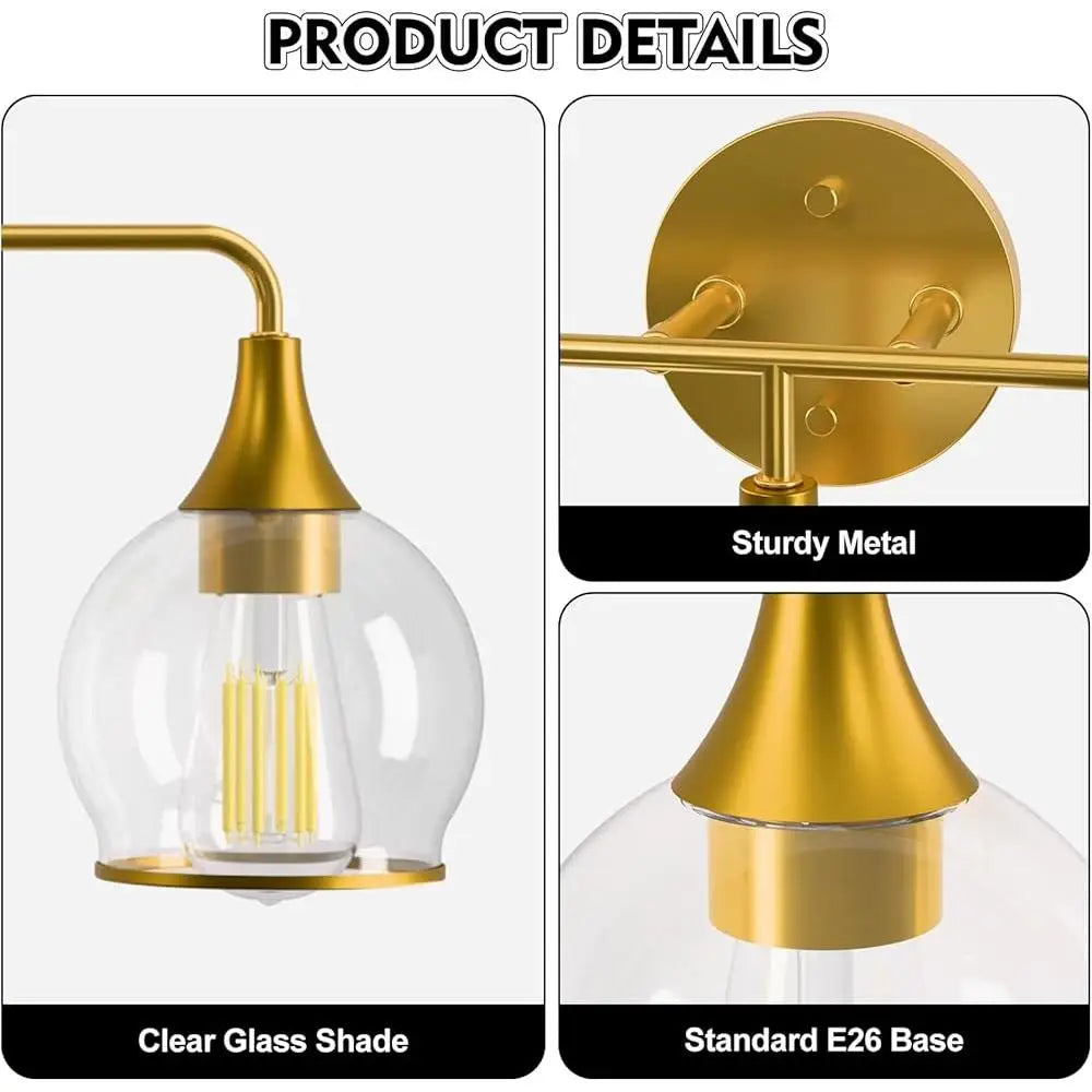 Globe Glass Wall Sconce

