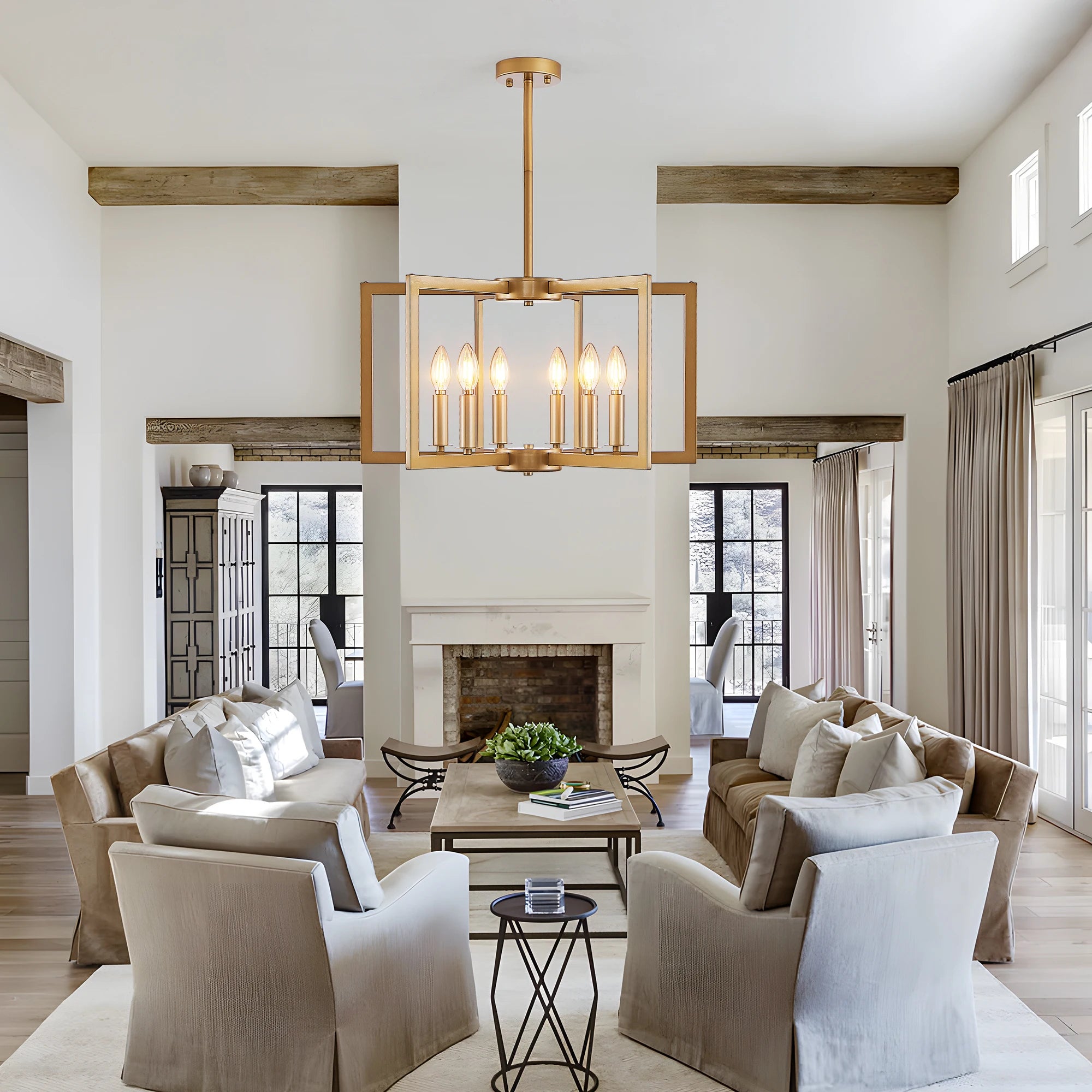 iron ceiling fixture

