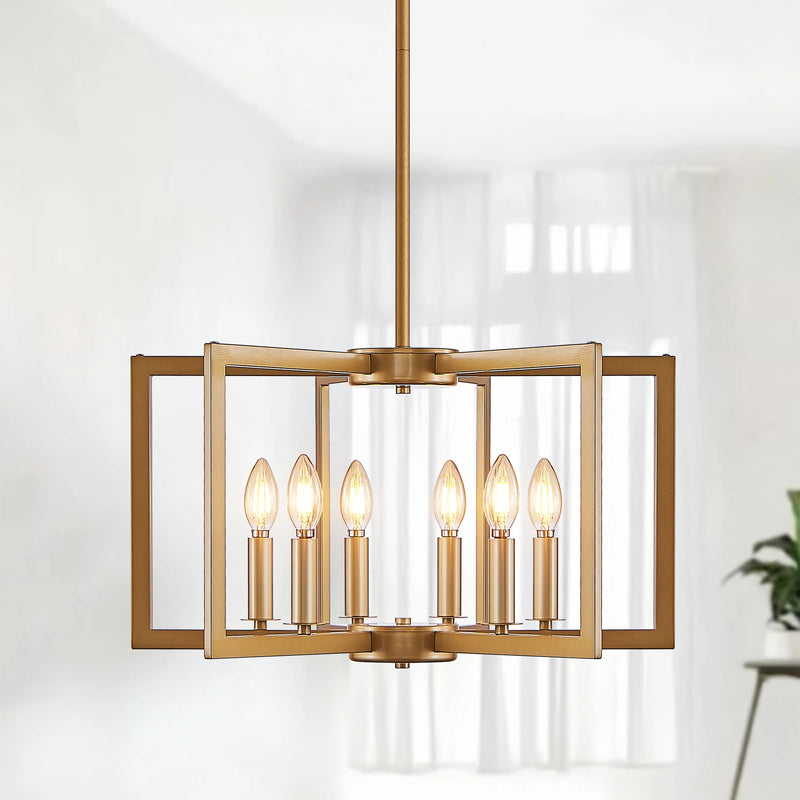 brushed finish chandelier

