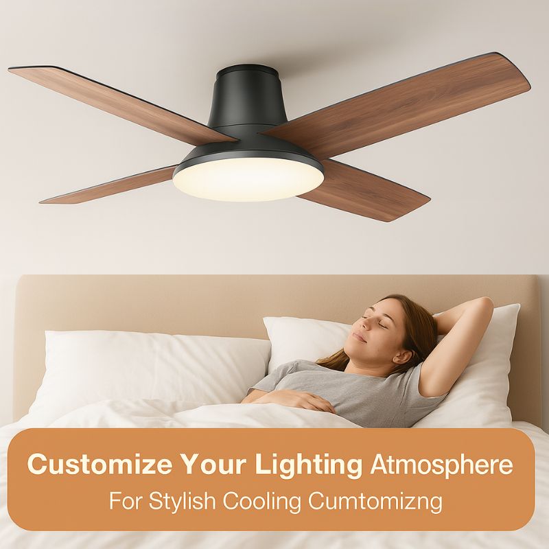 Reversible ceiling fan

