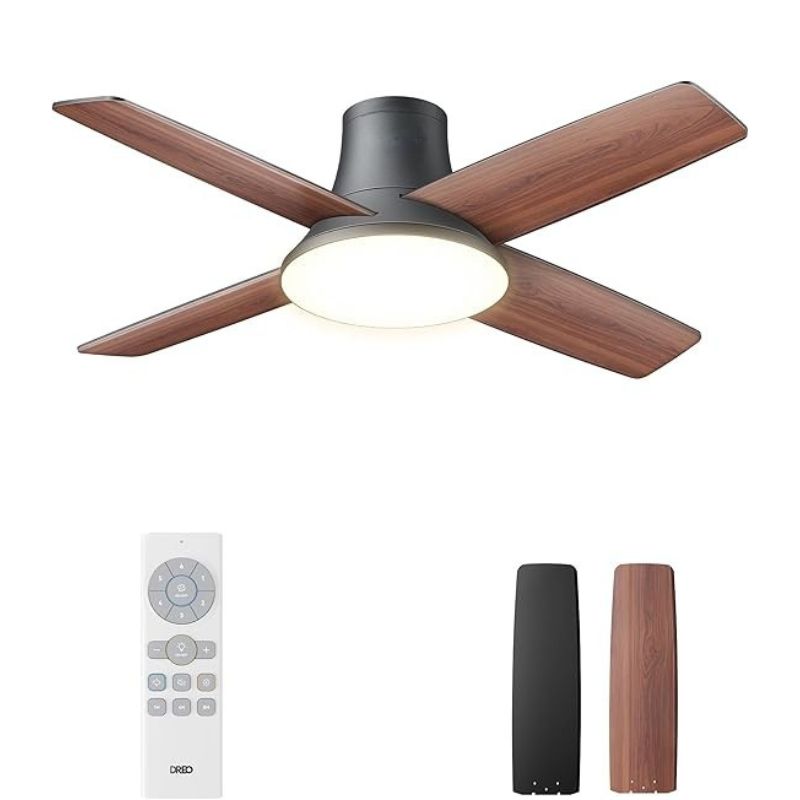 Reversible ceiling fan

