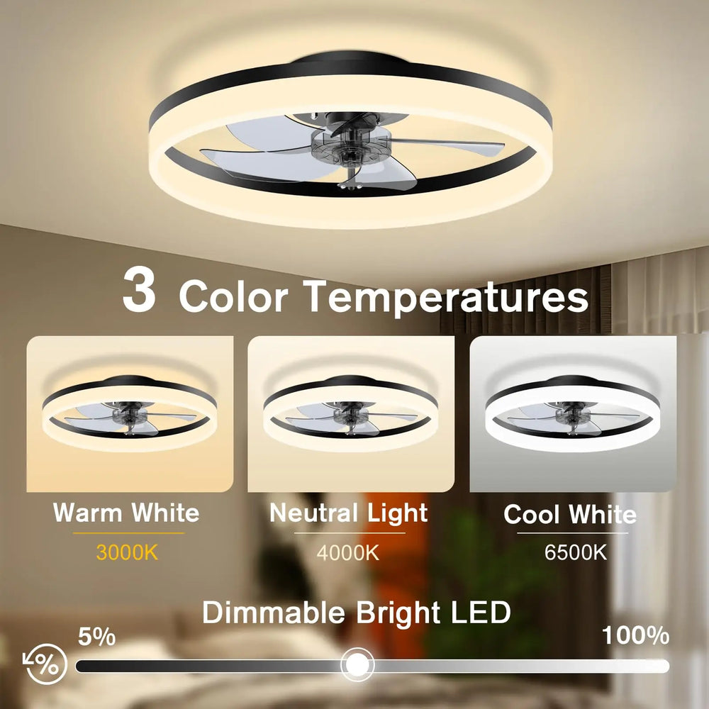 color changing ceiling fan