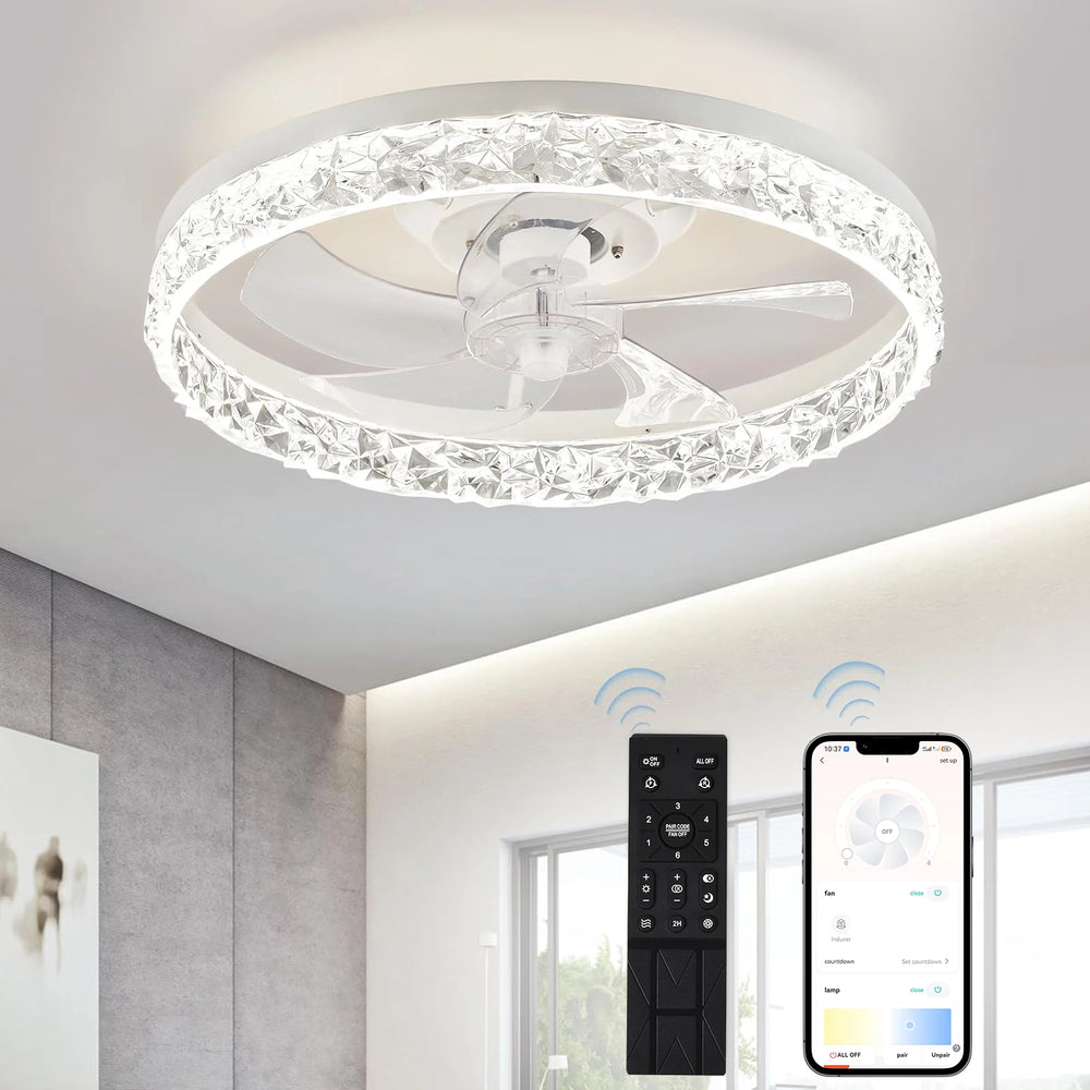 AC powered ceiling fan

