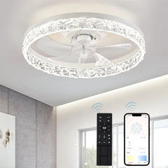 AC powered ceiling fan


