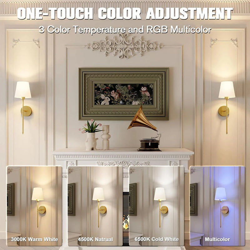 bedroom wall lighting

