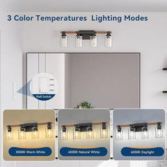 Clear Glass Wall Sconce