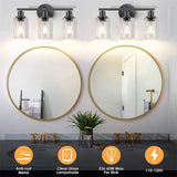 Vintage Triple Head E26 110V Wall Lamp (bulbs not included) – Creative Vanity Mirror Light for Bathroom, Bedroom & Living Room