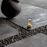 Vintage Table LED Lamp – Rechargeable Touch Dimming Night Light, USB