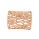 1Pcs Bohemian Rattan Pendant Light – Handwoven Wicker Ceiling Lamp