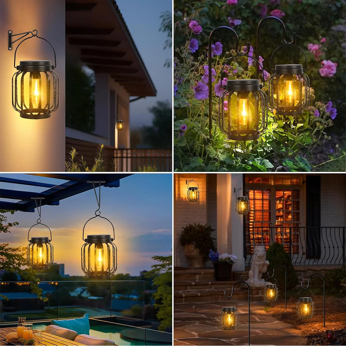 vintage solar lantern

