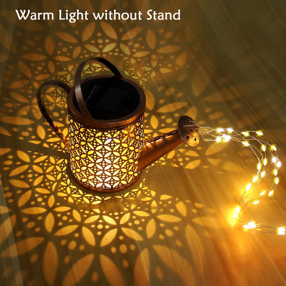 Solar powered garden decor

