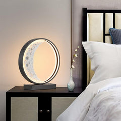 Decorative Bedroom Creative Crescent Shape Table Lamp