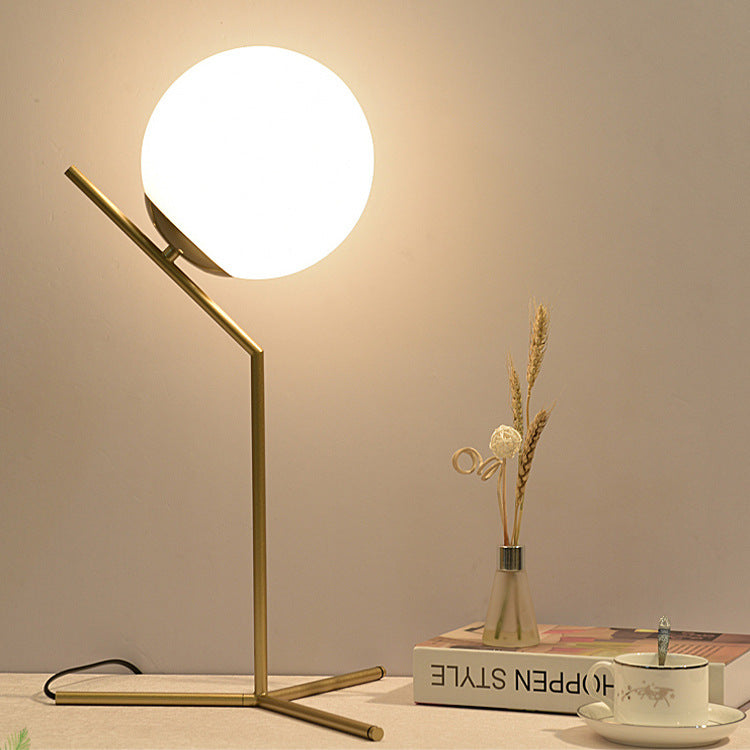 Nordic simple desk lamp bedroom bedside lamp