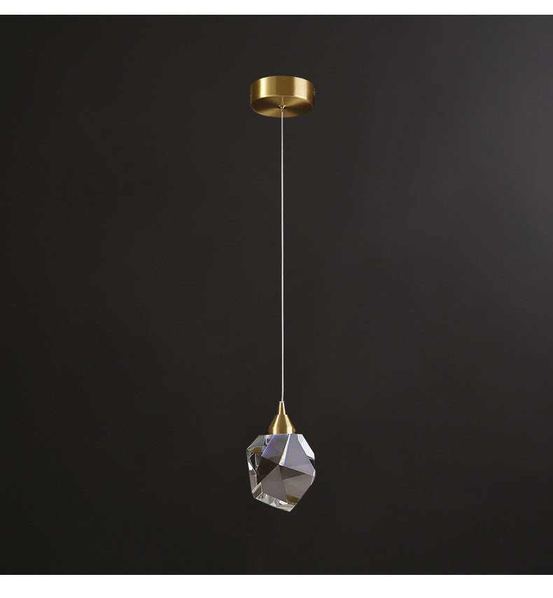 Modern Minimalist Restaurant Three-Head Chandelier