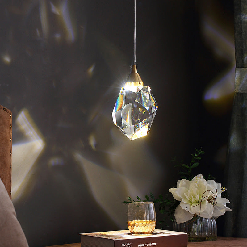 Modern Minimalist Restaurant Three-Head Chandelier