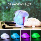 USB Recharge Folding Book Light