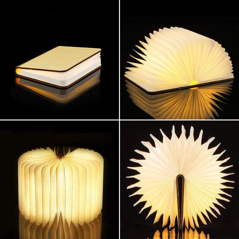 USB Recharge Folding Book Light