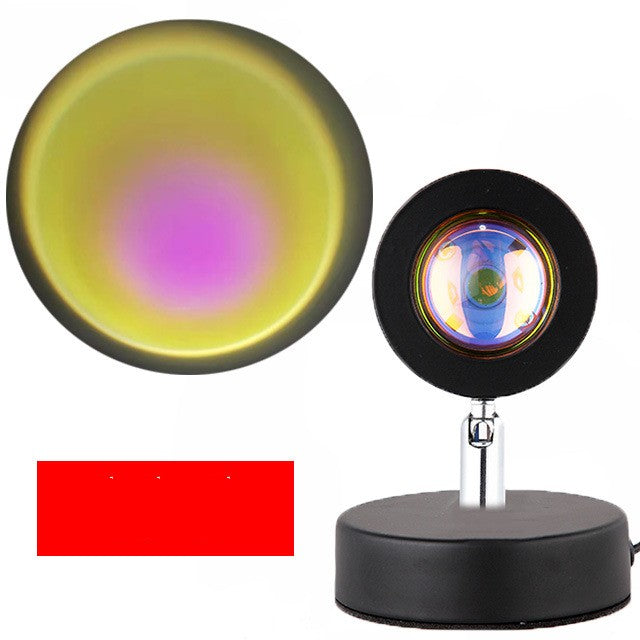 Sunset Lamp Rainbow Projector Night Light