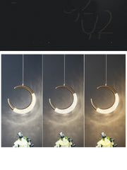 Luxury Bedroom Bedside Long Line Small pendant light