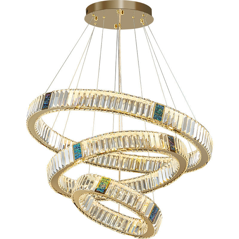 Light Luxury Crystal Living Room Chandelier