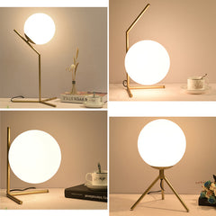 Nordic simple desk lamp bedroom bedside lamp
