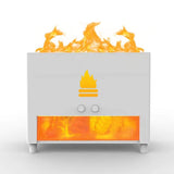 3D Fire Effect Humidifier & Aroma Diffuser - for Home Decor & Relaxation
