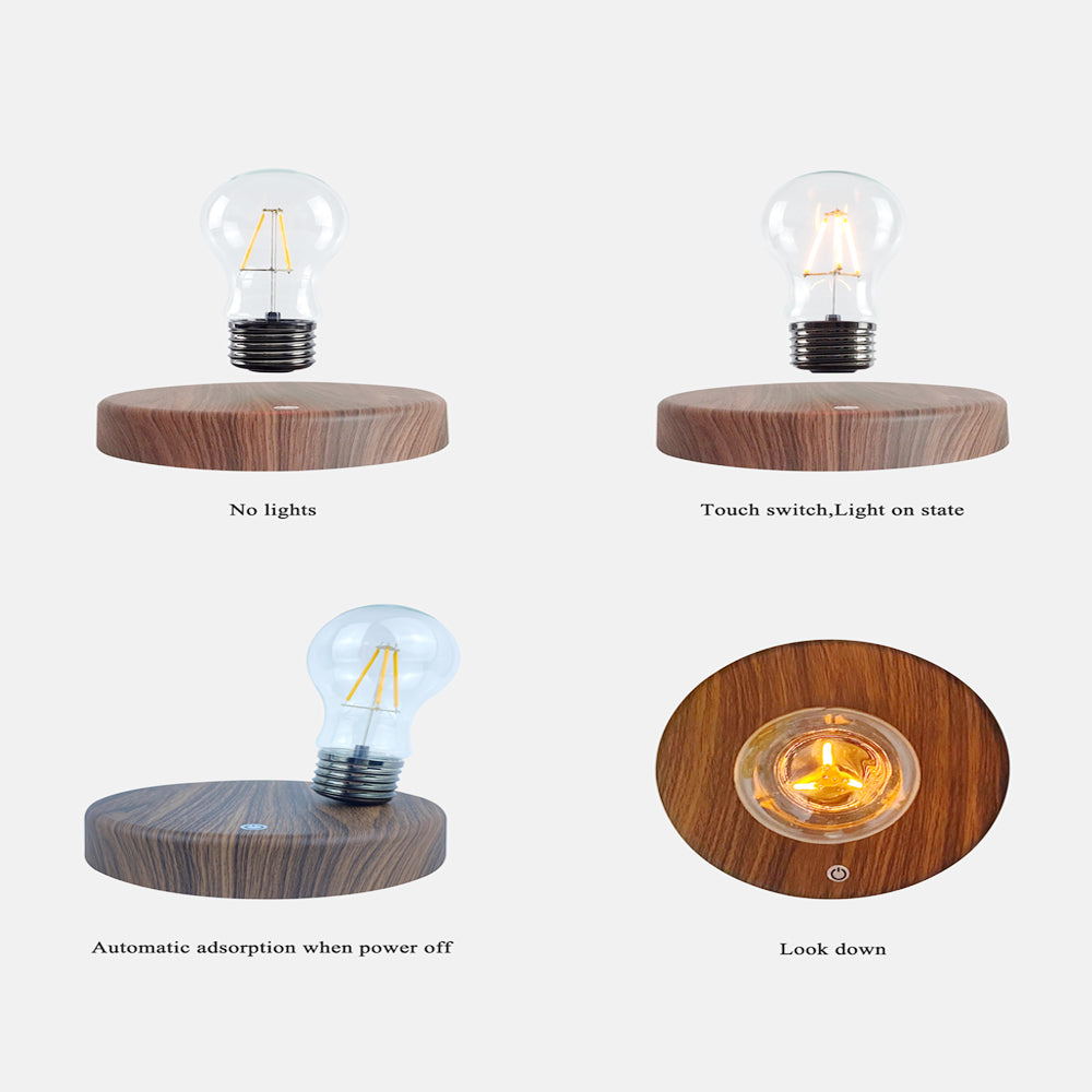 Magnetic Levitation Bulb Night Light Desktop Decoration